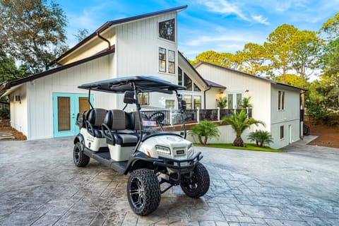 6 Seater Golf Cart Seasonally Included!