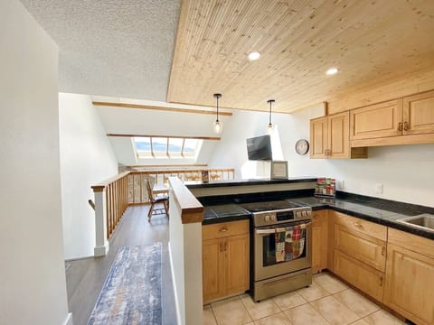Whip up a home-cooked meal with our fully stocked kitchen conveniently located on the main level.