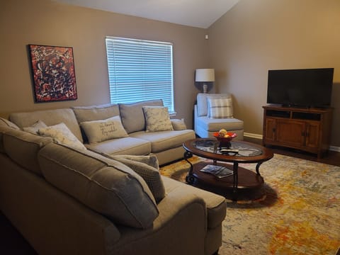 Living room with chaise lounge