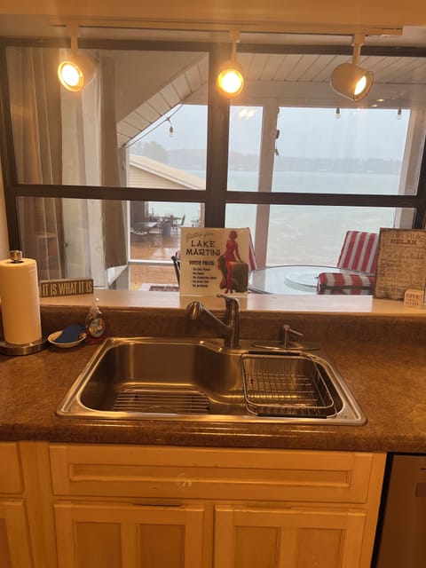 Doing dishes with a view!