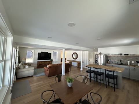 Lower level living area