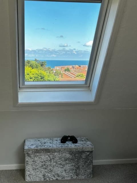 Sea view from Bedroom 4/Games Room