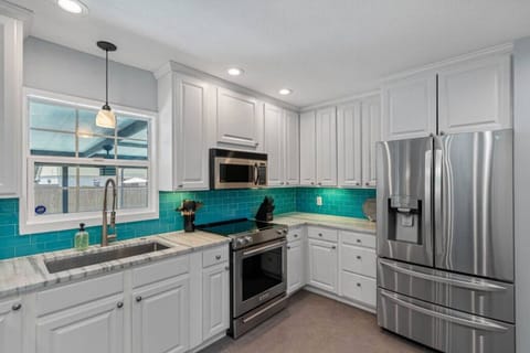 Prepare meals and be open to all areas of the home.