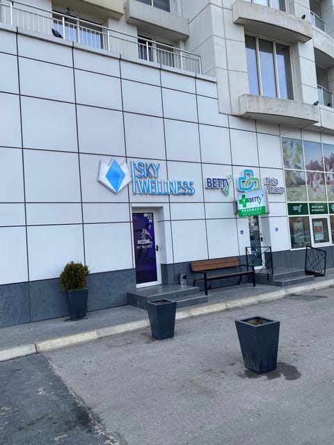 Entrence to the Spa & Fitness