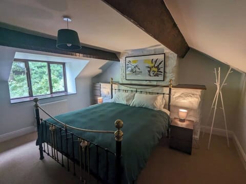 Master bedroom with a comfy super king bed