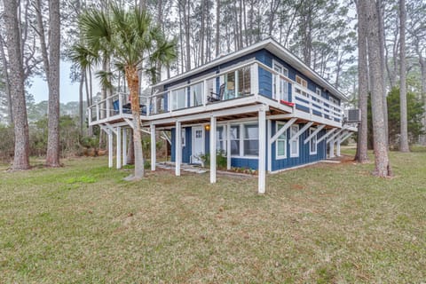 Carrabelle Vacation Rental | 4BR | 2BA | Stairs Required | 1,752 Sq Ft