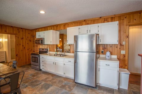 Second kitchen located downstairs