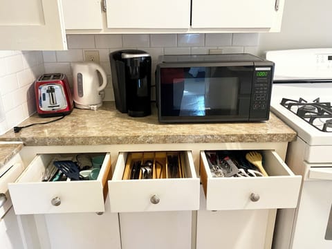 well equipped kitchen