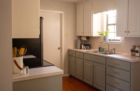 Cook whatever you want in our well equipped kitchen!