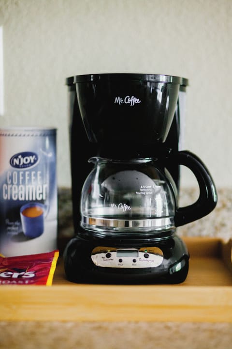 Don't sleep on our mini coffee bar!