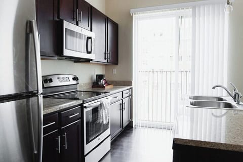 Enjoy cooking in our stylish kitchen