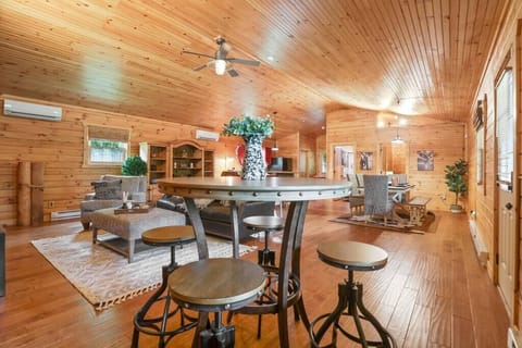 Open concept layout