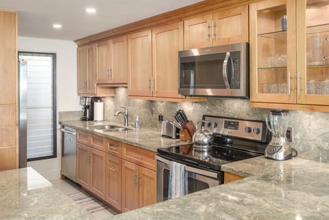 Whip up delicious meals in your fully-equipped kitchen.