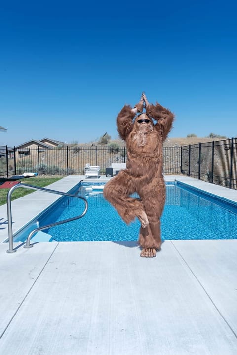 Yogo by the pool is a must!
