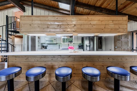 Long Bar Area w/ Barstools