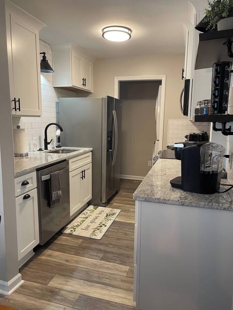 Newly renovated kitchen.