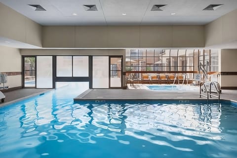 Unwind year-round with a calm, heated indoor swim.