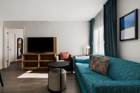 Stretch out with extra space for movies and lounging.