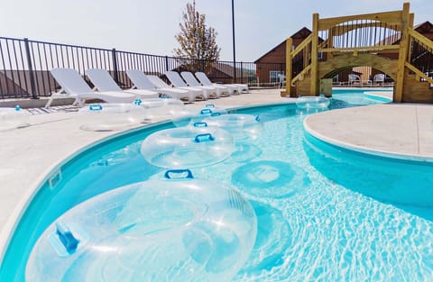 Relax in the lazy river!