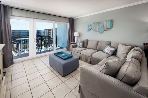 Living room with balcony access
