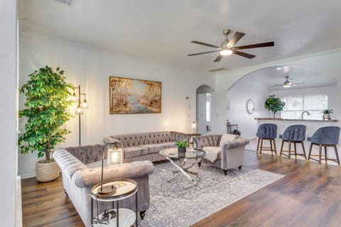 Oklahoma City Vacation Rental | 4BR | 2BA | 1,759 Sq Ft | 1 Step Required