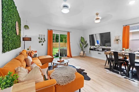 Warm and welcoming — your cozy living space to relax and reconnect.