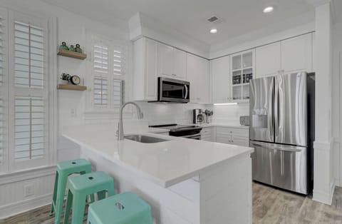 All New Kitchen at Oceanfront Grand Pavilion .