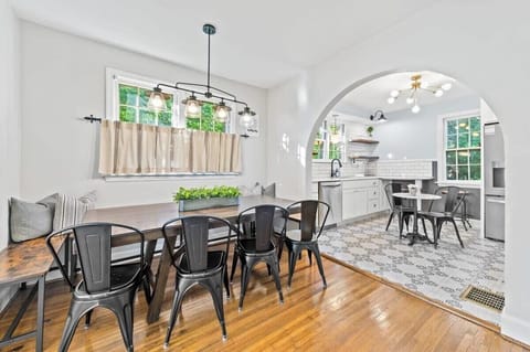 Open Kitchen and Dining Space