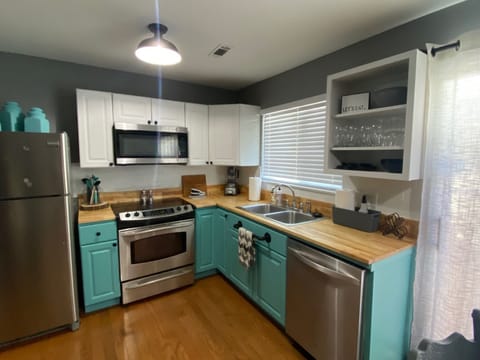 Fully stocked kitchen with just about anything you need- just bring your food!