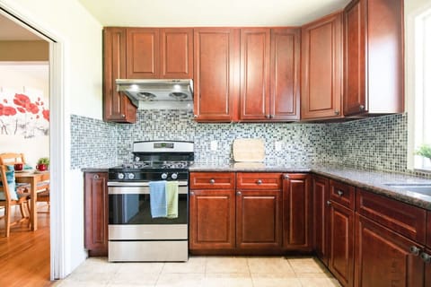 Cook up a storm in our spacious kitchen with top-of-the-line appliances and cooking essentials.