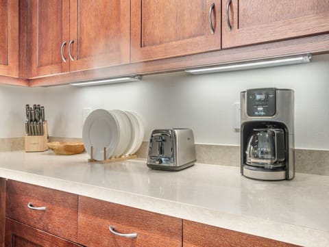 Fully stocked kitchen