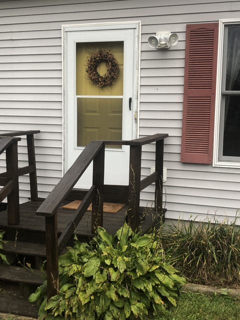 Welcoming front entrance