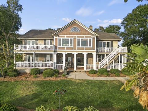 Lakeside View of House