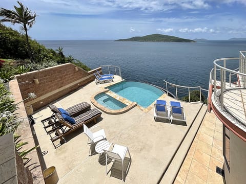 Pool with an amazing view