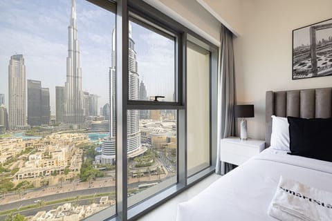Bedroom 2 View of the Burj Khalifa