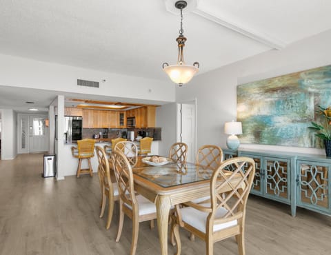 Dining Table + Breakfast Bar - Seating for Nine