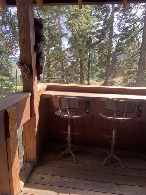 Lake and mountain views