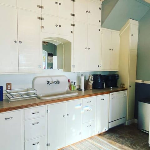 Stocked kitchen with supplies