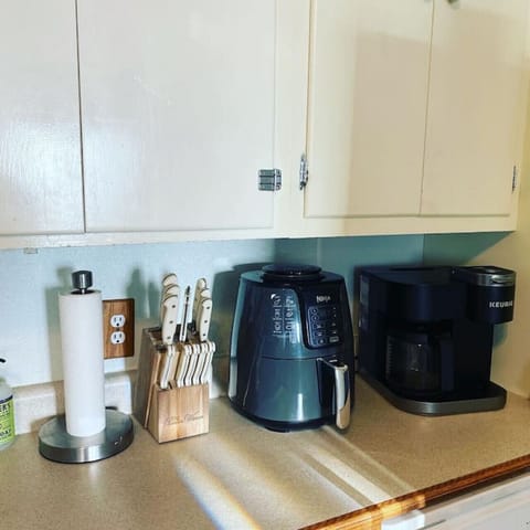 Stocked kitchen with supplies