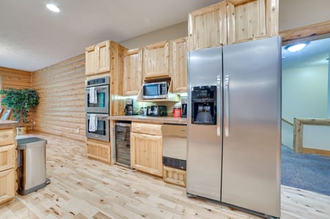 Kitchen | 1st Floor | 2 Coffee Pots | Gas Range | Wine Fridge | Blender