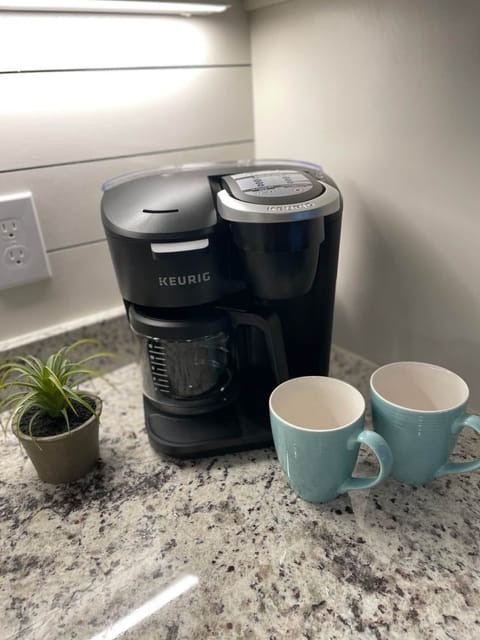 Bring your k-cups or your ground coffee - you can brew both!