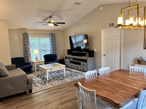 Living room and Dining area