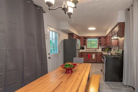 Large table for family meals