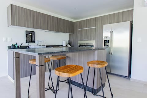 Kitchen equipped for all your cooking needs.


