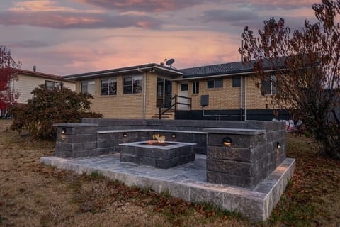 The Fire pit where you can spend your nights with friends