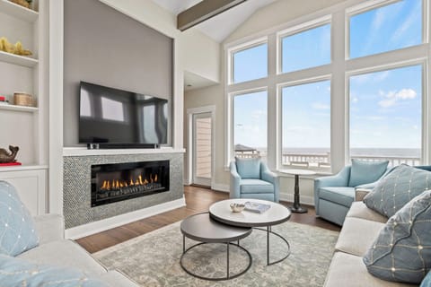 Living Area on the Third Level with Ocean View