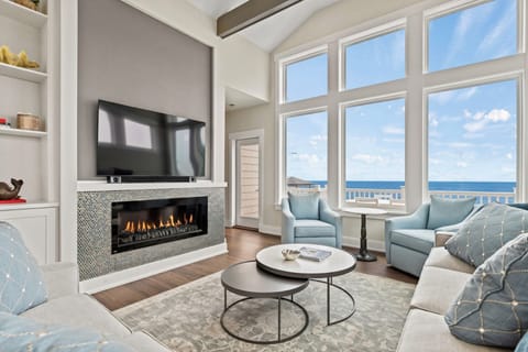 Living Area on the Third Level with Ocean View