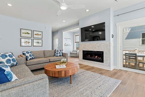 Great Room on Third Level with Ocean Views