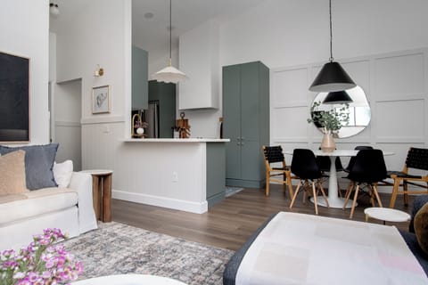 Cozy and comfortable central living spaces with wonderful daylight