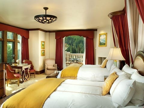 Get a good night sleep in one of the plush queen-sized beds.
